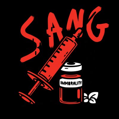 immortality syringe next to an elixir.