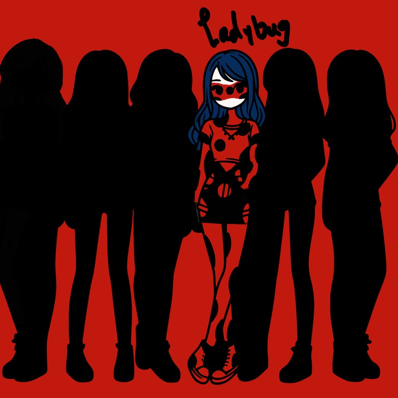 a group of girls wearing crop tops and shorts