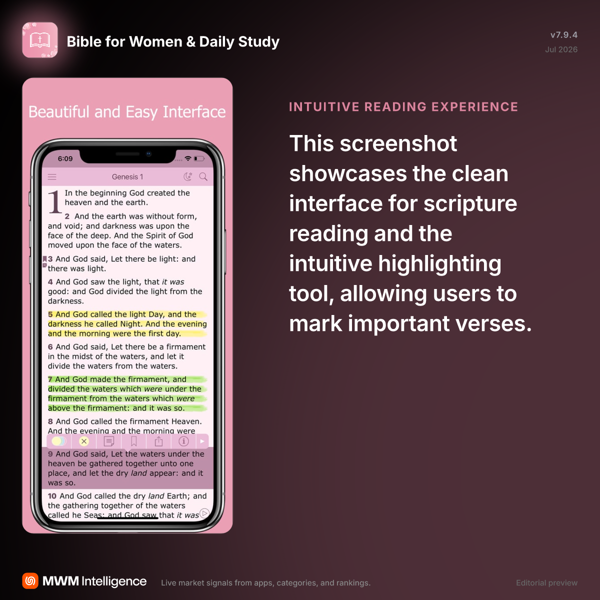 Bible for Women & Daily Study - Books App | MWM