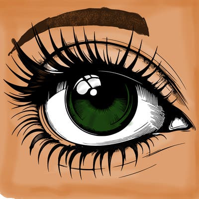 realistic eye