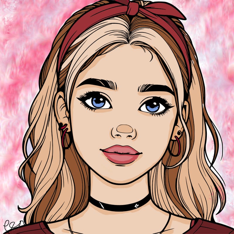 realistic teenage girl