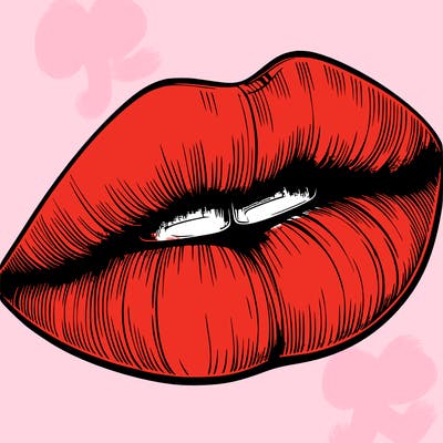 realistic lips