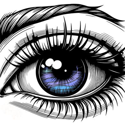 realistic eye