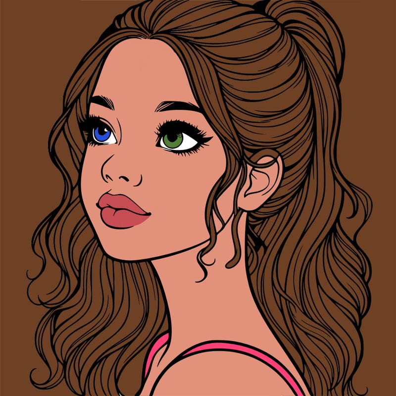 beautiful realistic girl