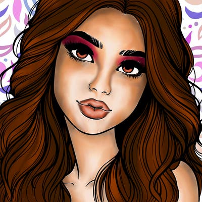 beautiful realistic girl