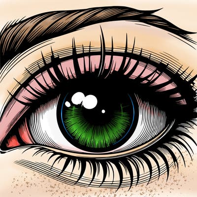 realistic eye