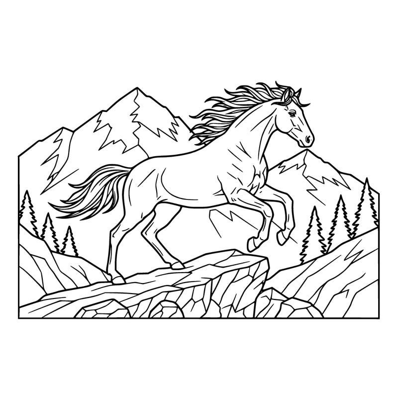 mountain horse