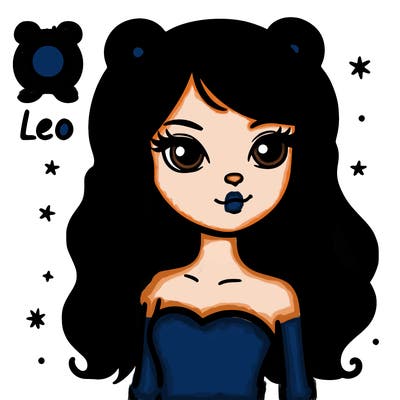 leo zodiac girl