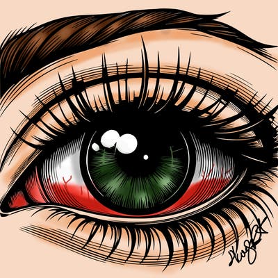 realistic eye