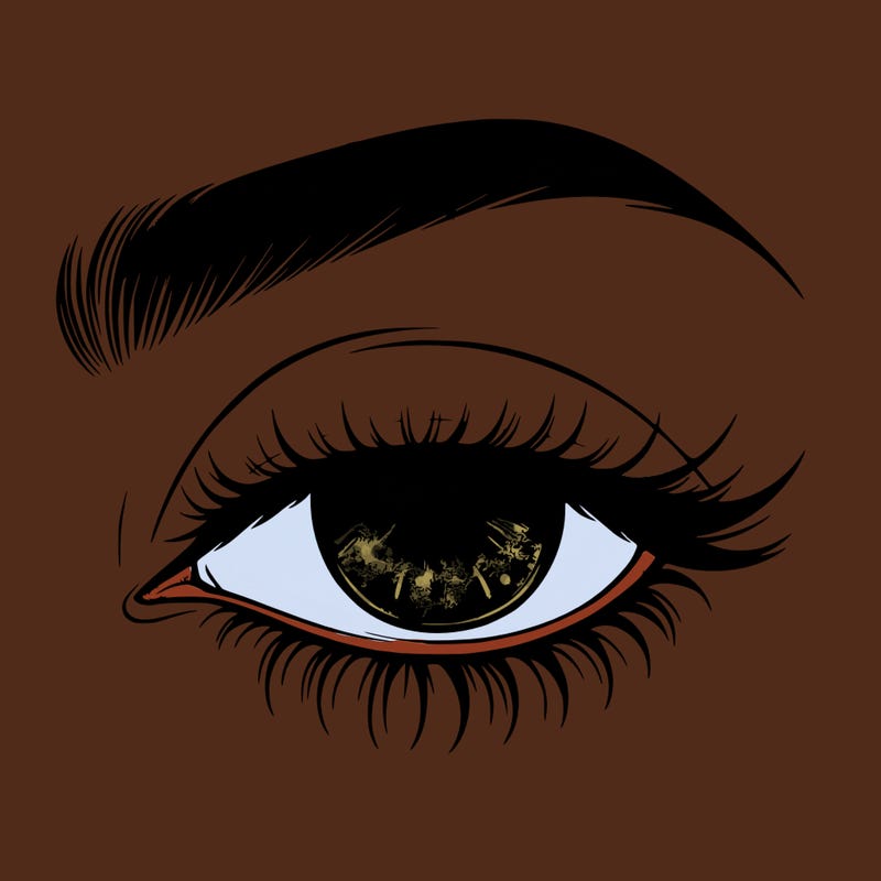 eye closed realistic