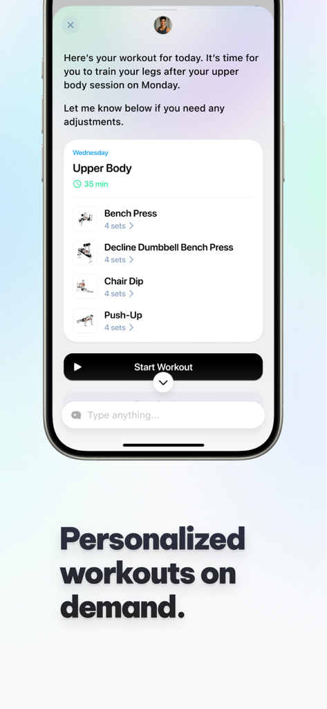 Flex AI Workout Trainer & Log - Health & Fitness App | MWM
