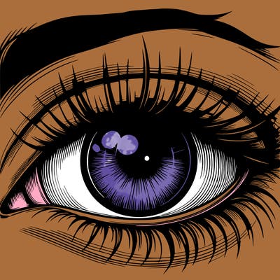 realistic eye