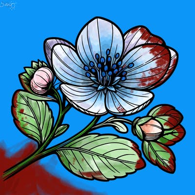 realistic flower
