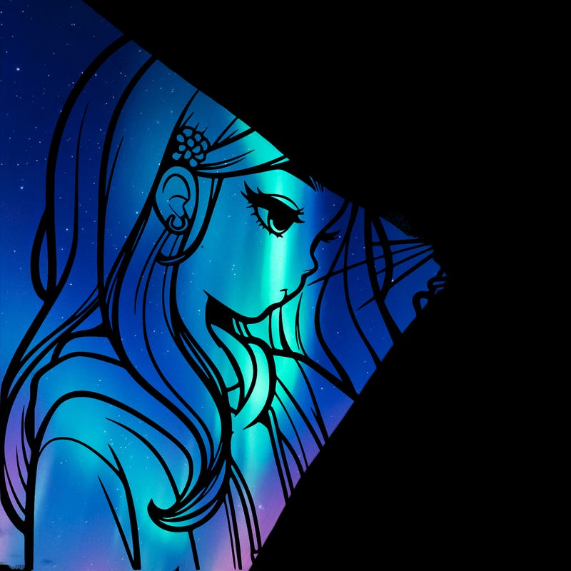 a realistic girl spray painting