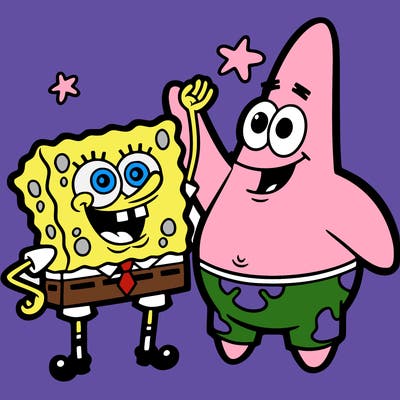 sponge bob with patrick