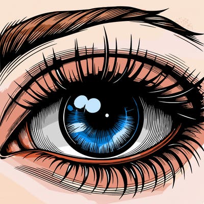 realistic eye