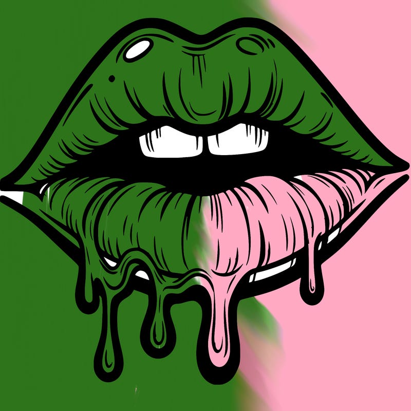 lips that look realistic and drip