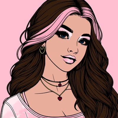 detailed realistic girl