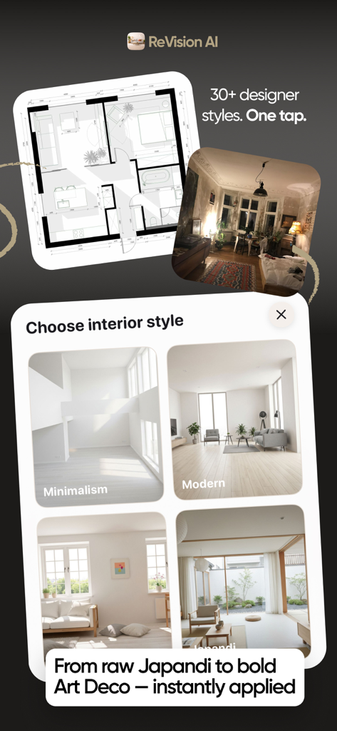 ReVision: AI Home Redesign 3D - Entertainment App | MWM
