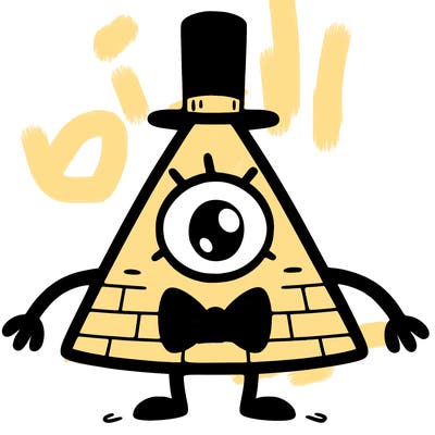 bill cipher from gravity falls
