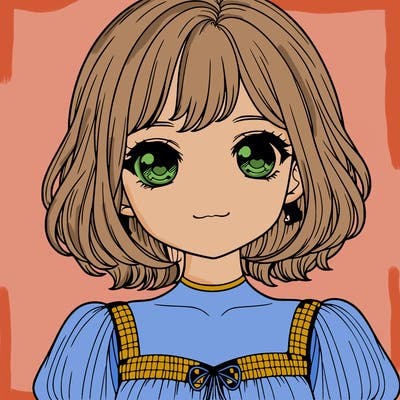 relistic cute girl