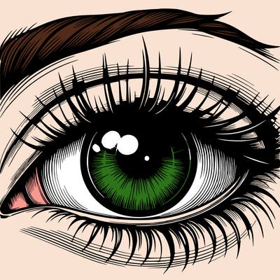 realistic eye