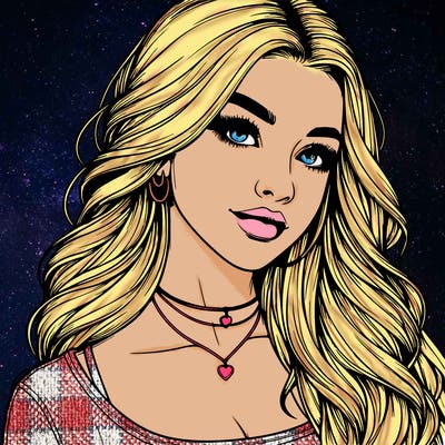 detailed realistic girl