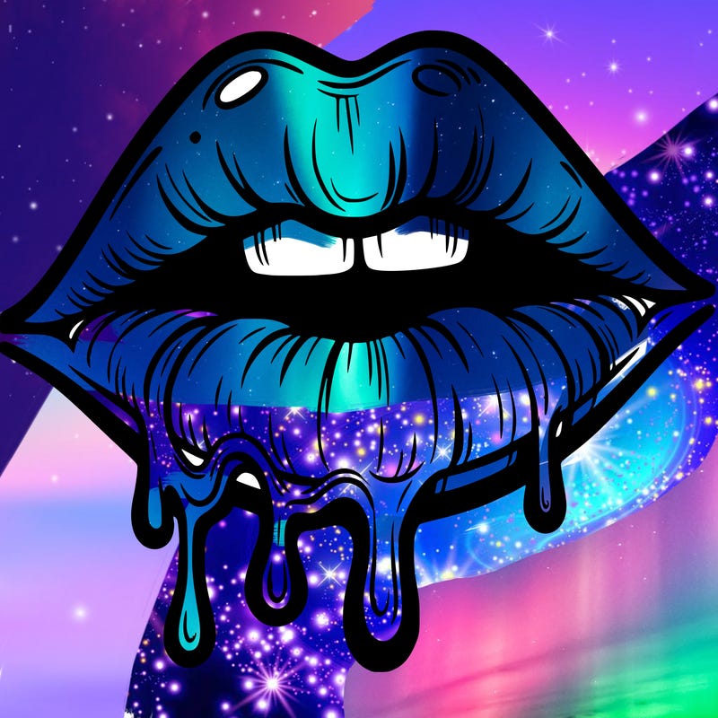 lips that look realistic and drip