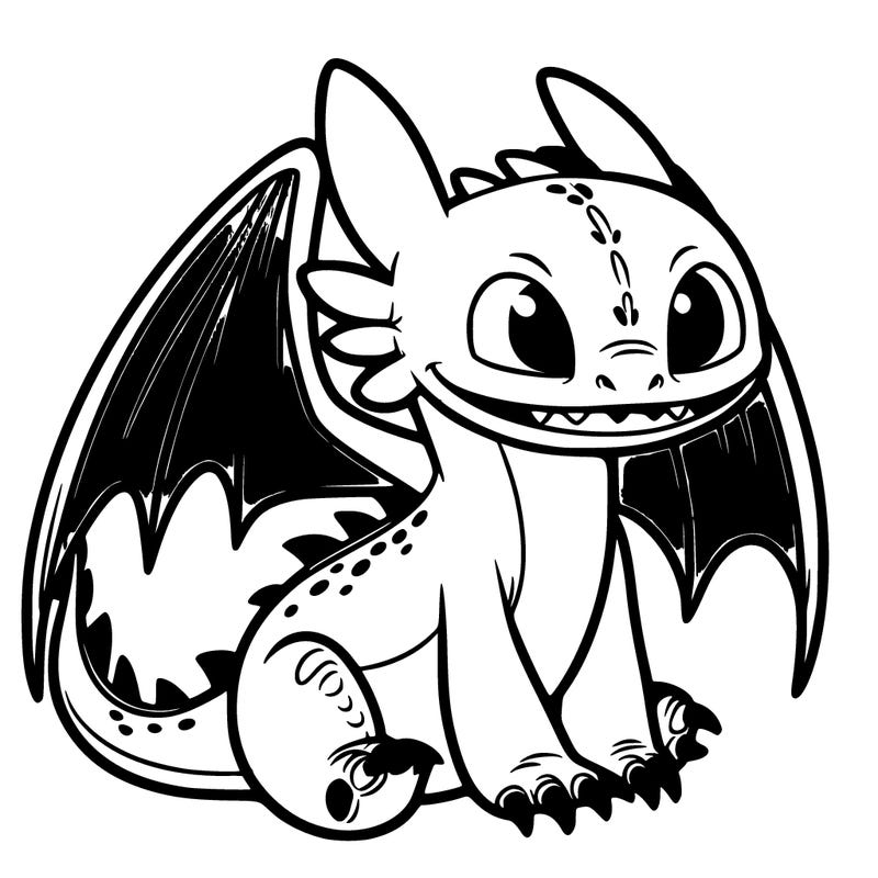 toothless dragon