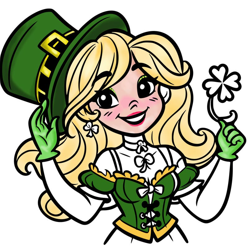female leprechaun