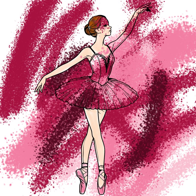 realistic ballerina