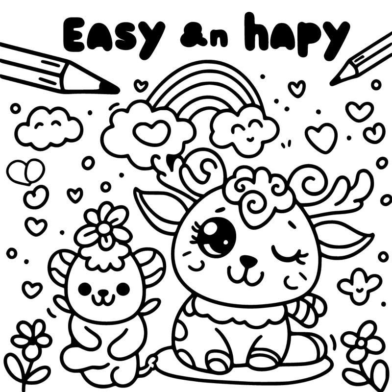 easy and happy feeling