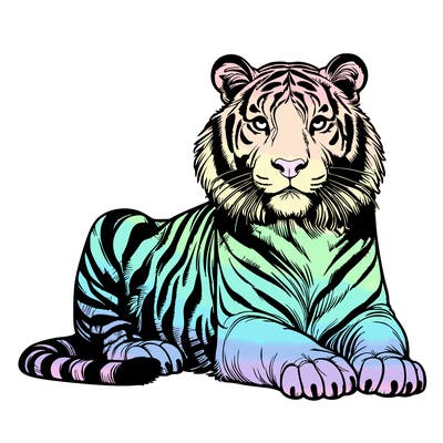 realistic tiger