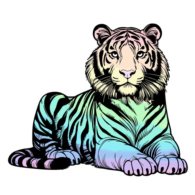 realistic tiger