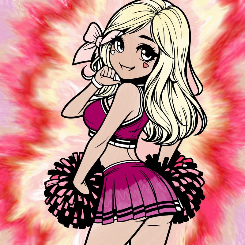 realistic cheerleader