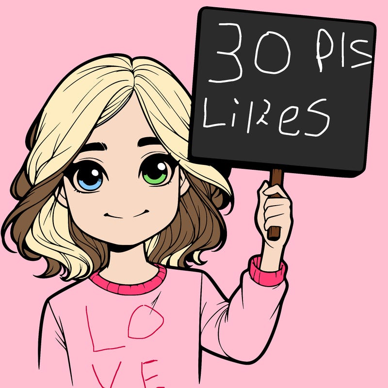 realistic girl holding up a sign