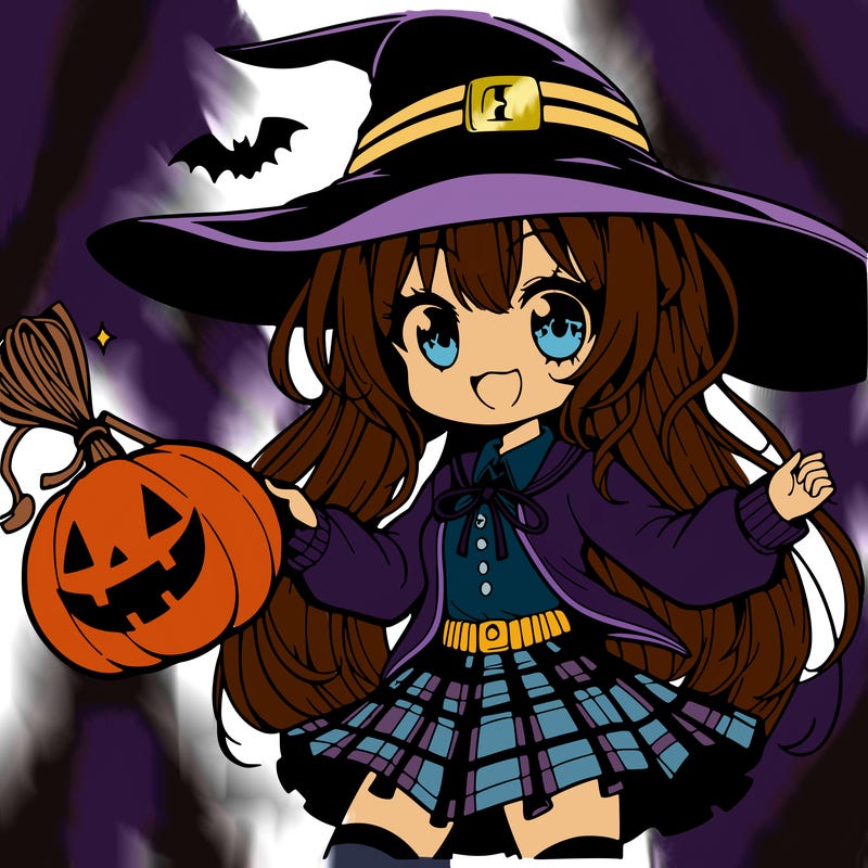 manga witch halloween
