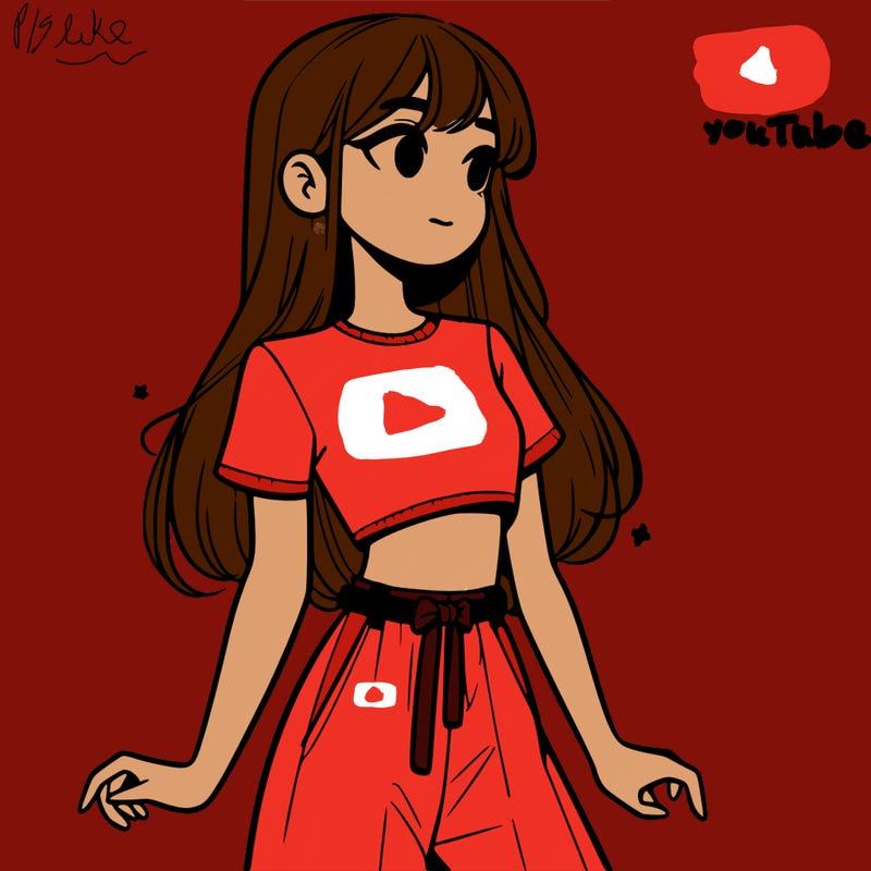 girl in a cute crop top