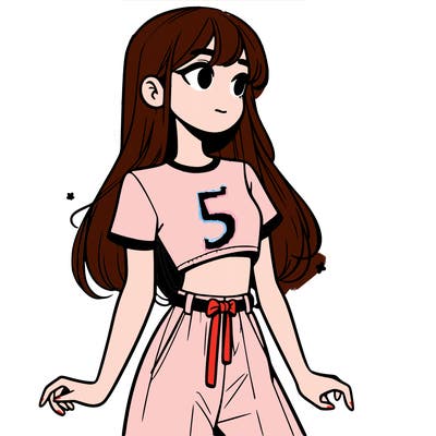 girl in a cute crop top