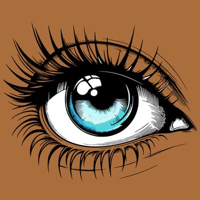 realistic eye