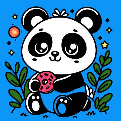 cute panda