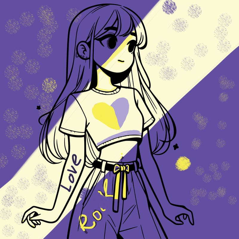 girl in a cute crop top