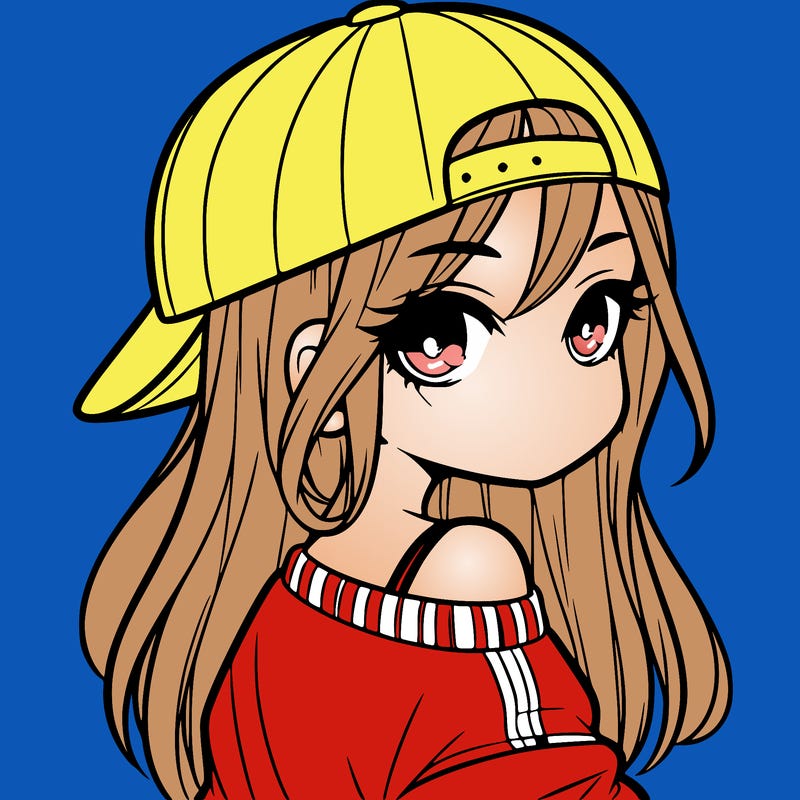 girl with a backward hat on