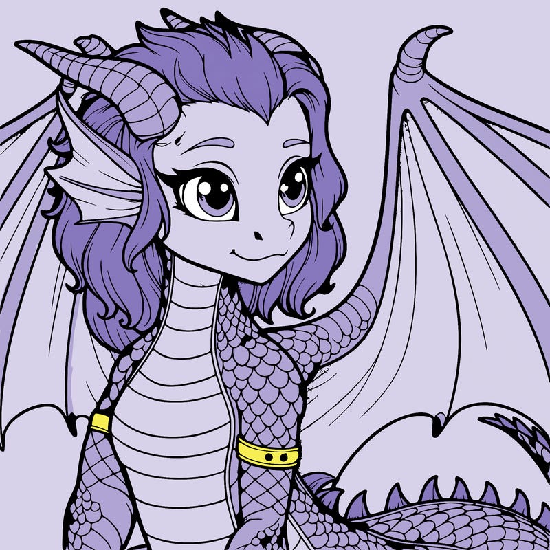 realistic dragon girl