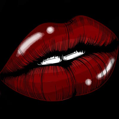 realistic lips