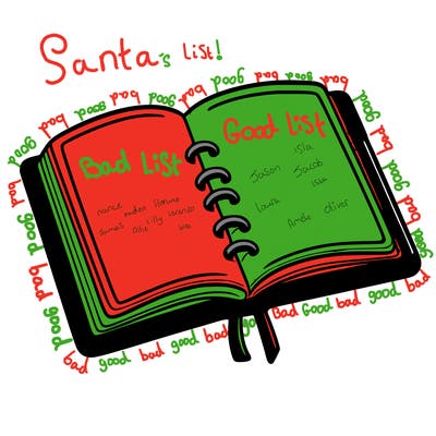 open note book blank
