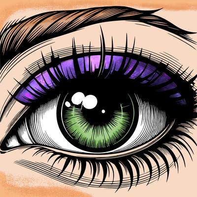realistic eye
