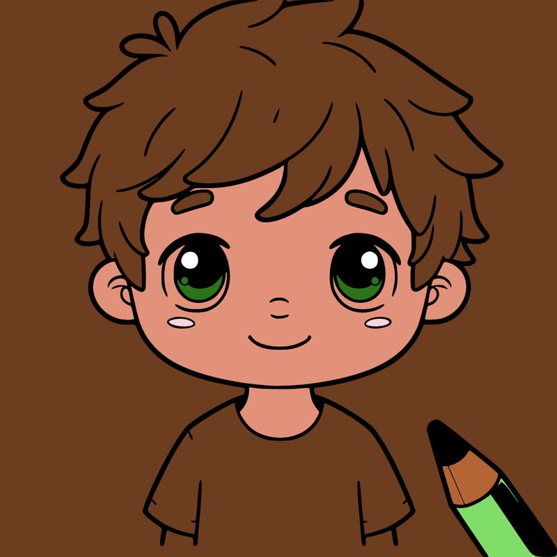 boy coloring