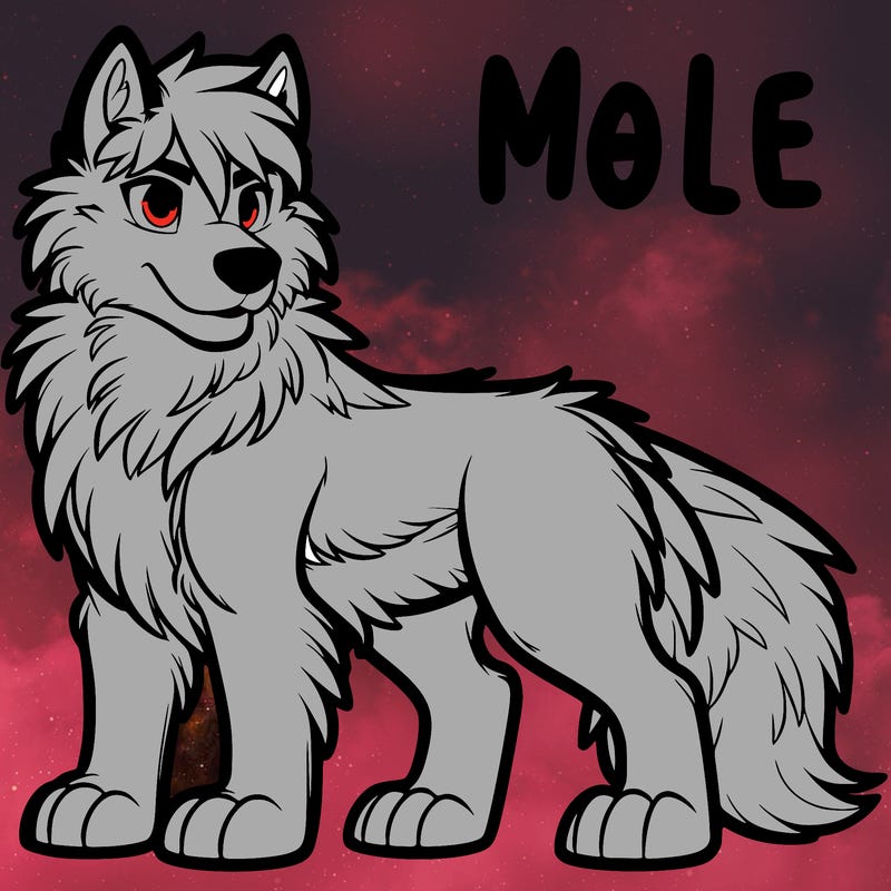 male furry wolf