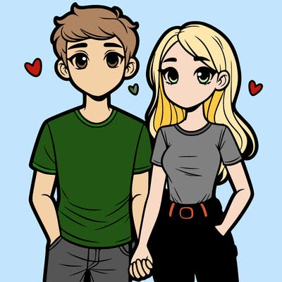 boyfriend and girlfriend